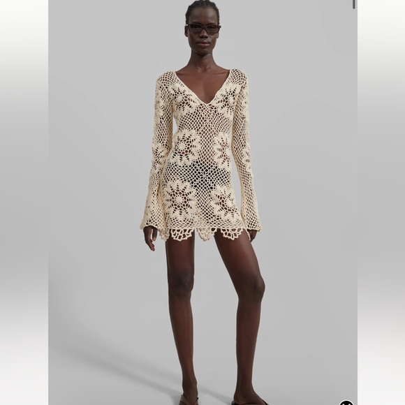 NWOT The Garment Egypt Short Crochet Dress Size Small - Picture 1 of 6